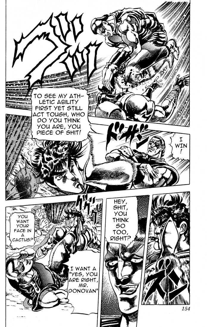 Jojo's Bizarre Adventure Vol.6 Chapter 55 : The Tracker In The Desert page 14 - 