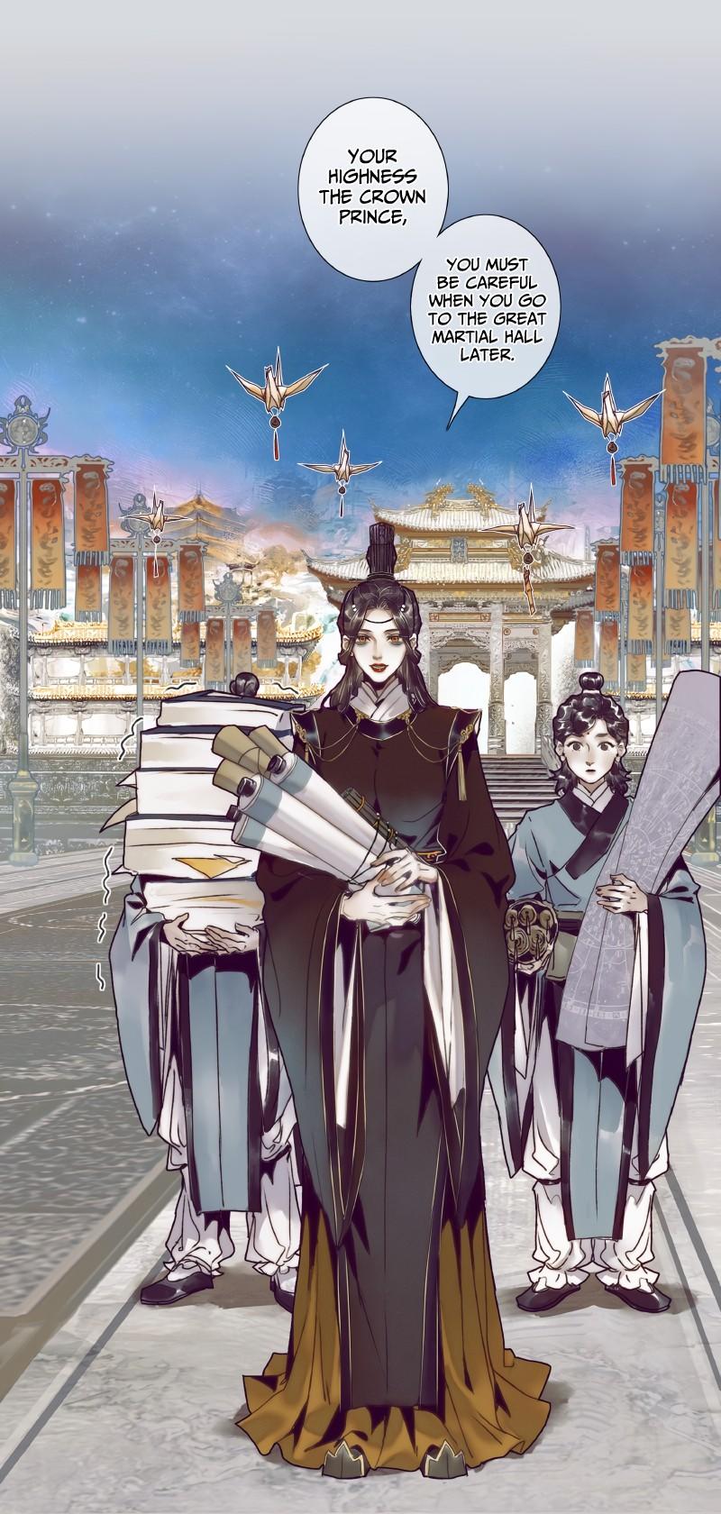 Heaven Official's Blessing chapter 64 - Within the Great Martial Hall -  BILIBILI COMICS