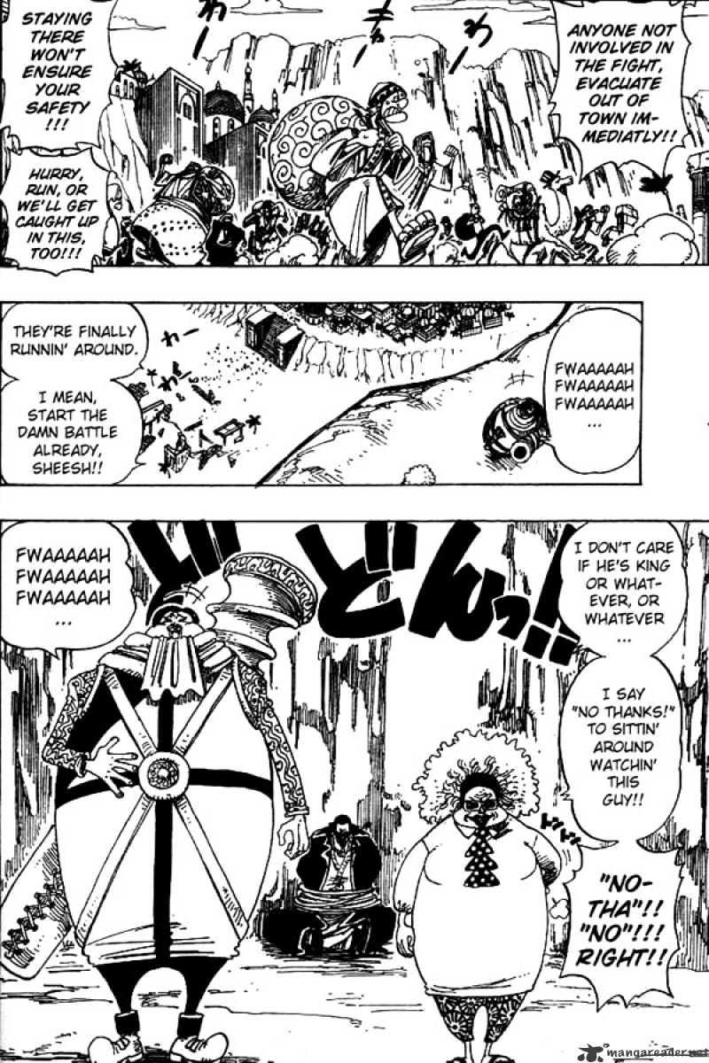 One Piece Chapter 179 : The End Will Be In Alubarna page 14 - Mangakakalot