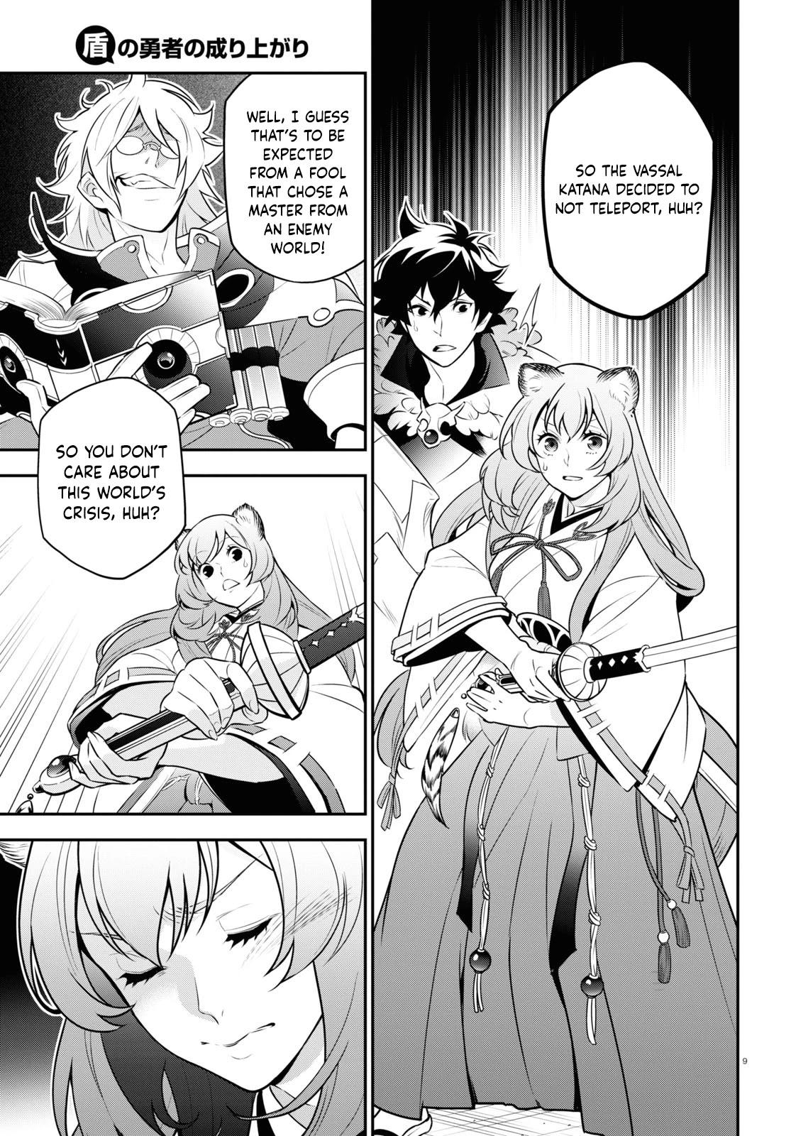 Read The Rising Of The Shield Hero Chapter 74: The Selection Of The Katana  - Manganelo