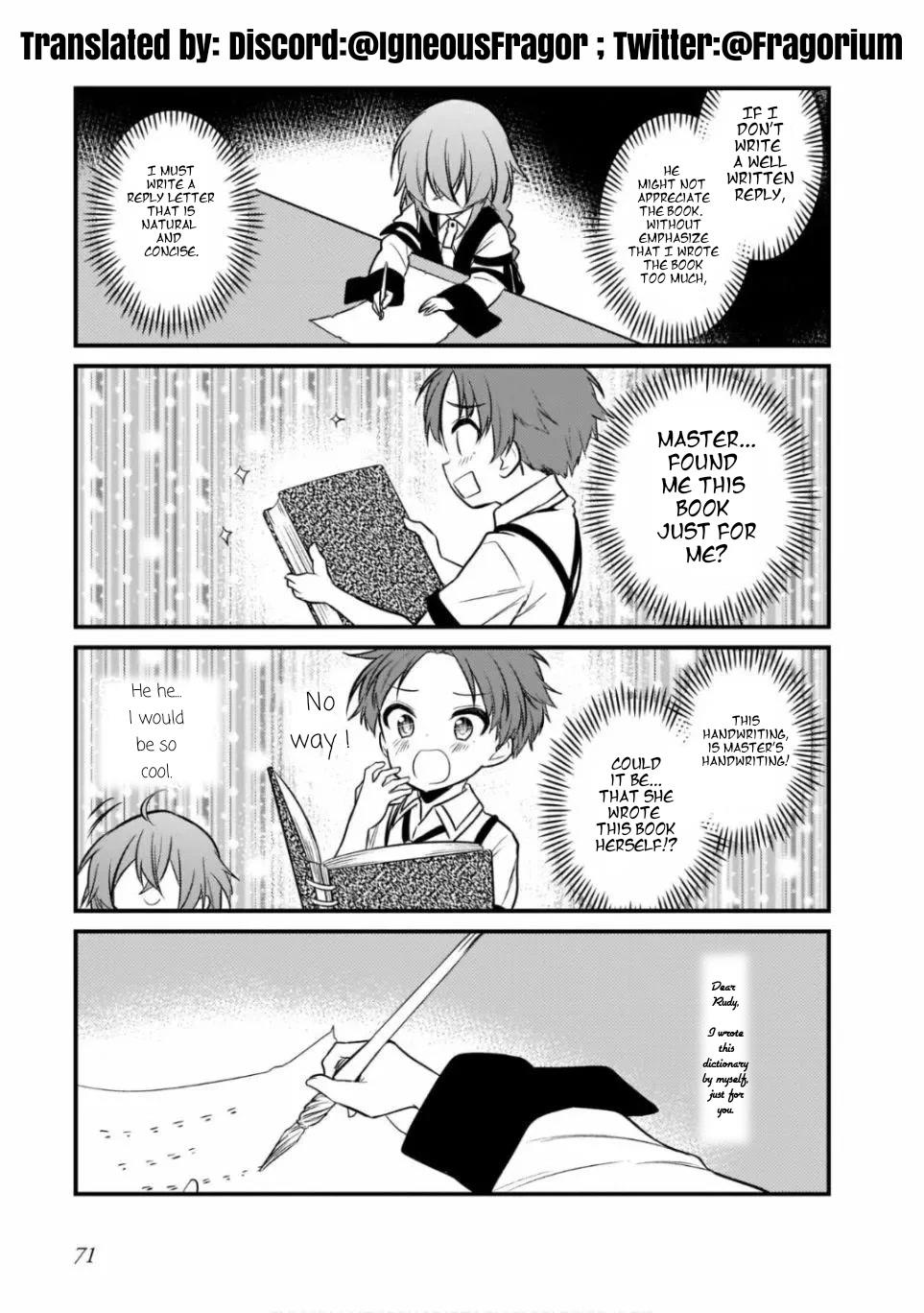 MUSHOKU TENSEI: EVEN IF IT'S A 4-KOMA, I'LL GET SERIOUS chapter-11 Page 15