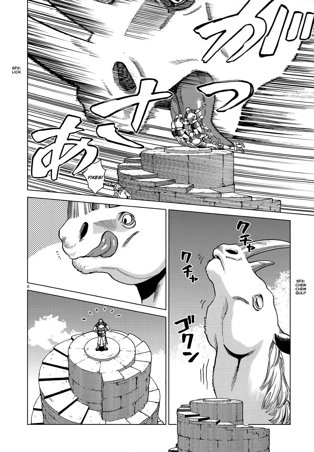 Dungeon Meshi Chapter 91: Winged Lion Vi page 8 - Mangakakalot