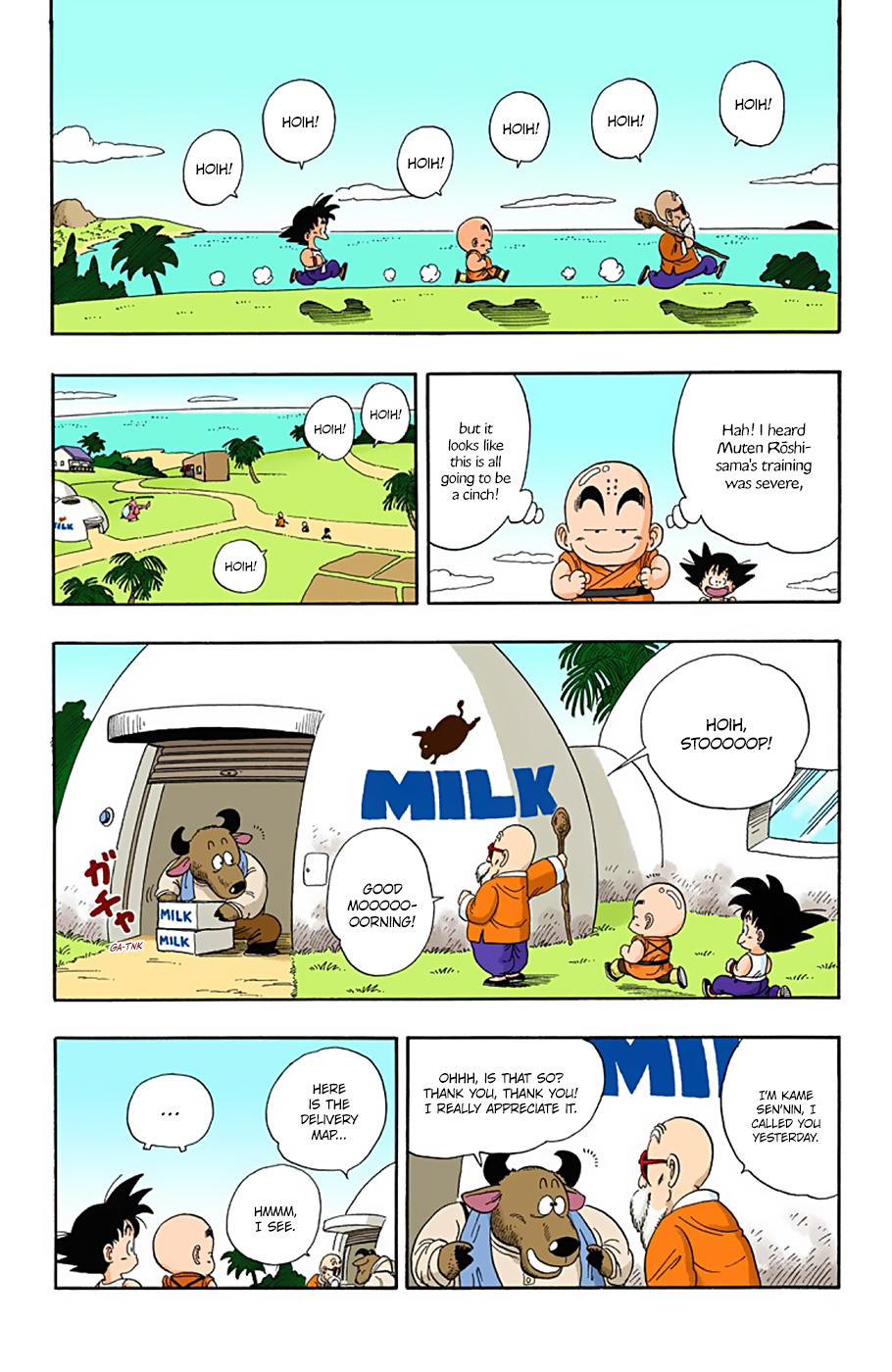 Dragon Ball - Full Color Edition Vol.3 Chapter 30: Milk Delivery page 8 - Mangakakalot