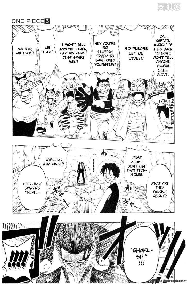 One Piece Chapter 38 : The Pirates Group page 17 - Mangakakalot