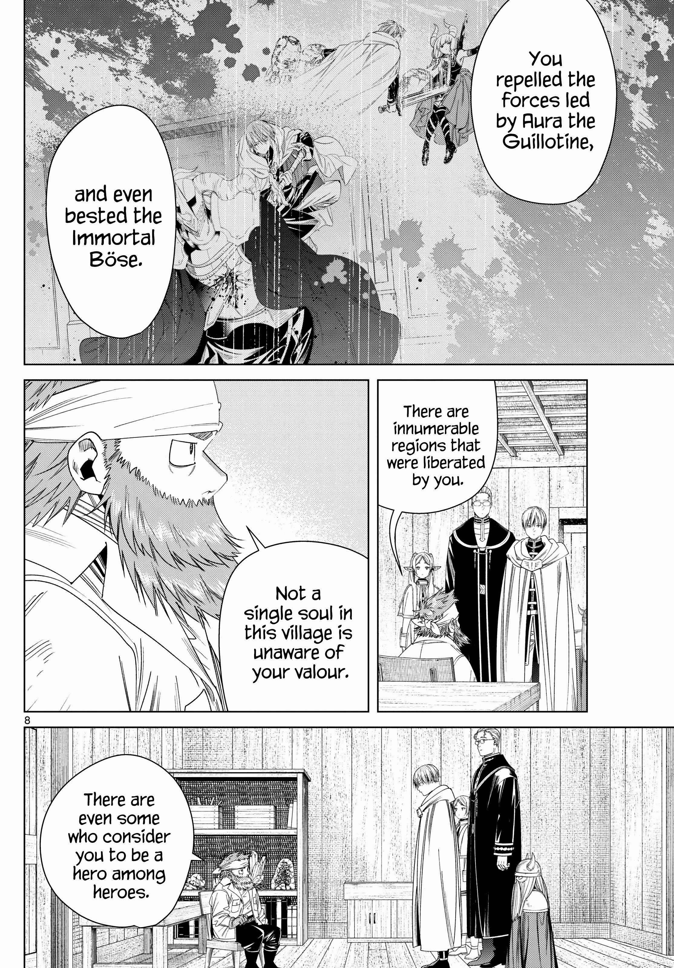 Sousou No Frieren Chapter 114: The Hero's Blade page 8 - Mangakakalot