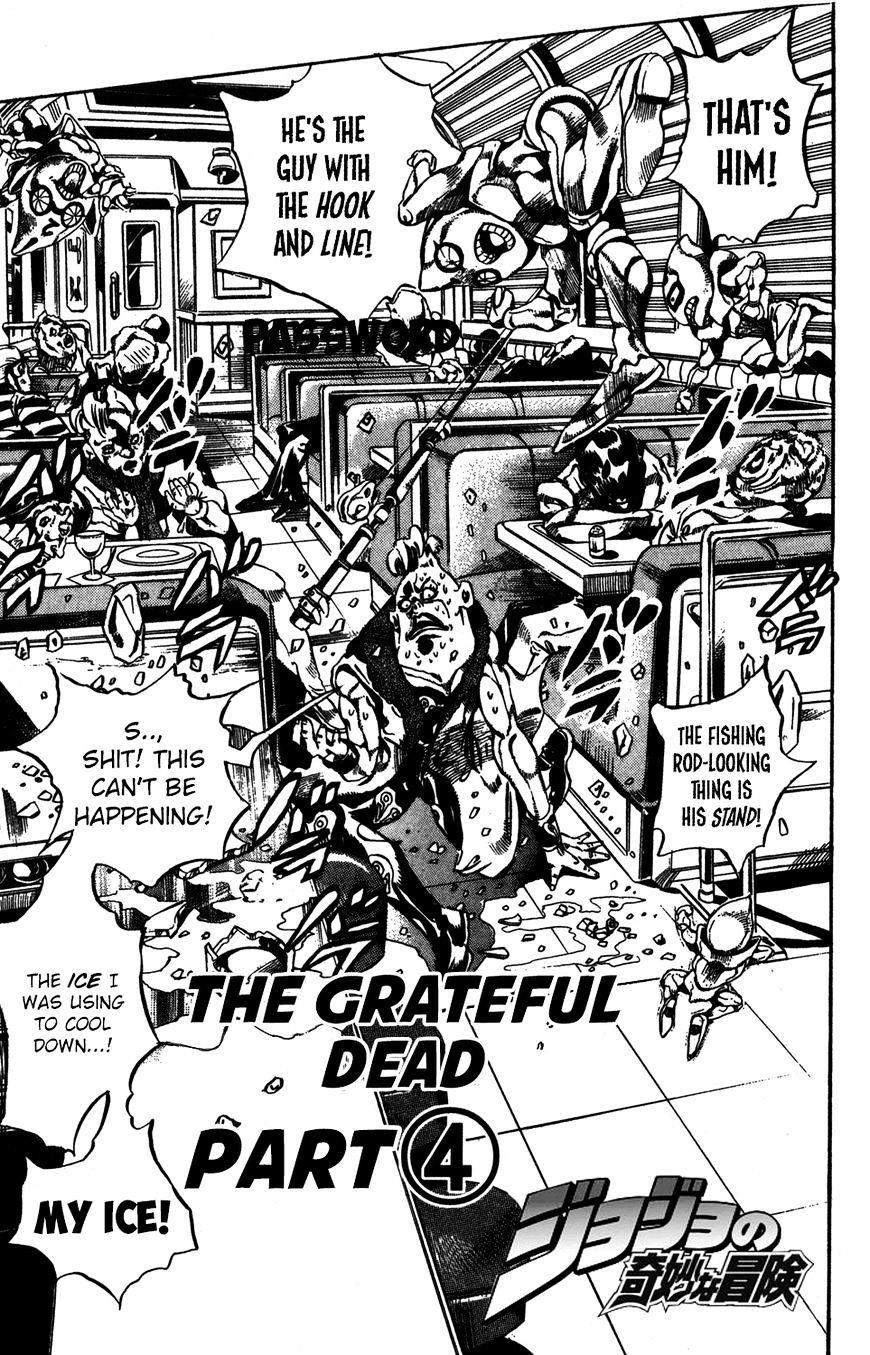 Jojo's Bizarre Adventure Vol.53 Chapter 491 : The Grateful Dead - Part 4 page 3 - 