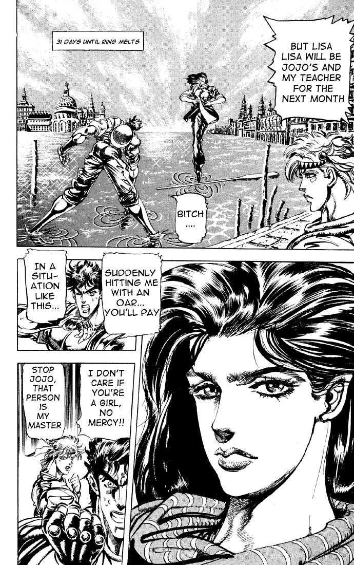 Jojo's Bizarre Adventure Vol.8 Chapter 72 : The Training Of A Ripple Warrior page 2 - 