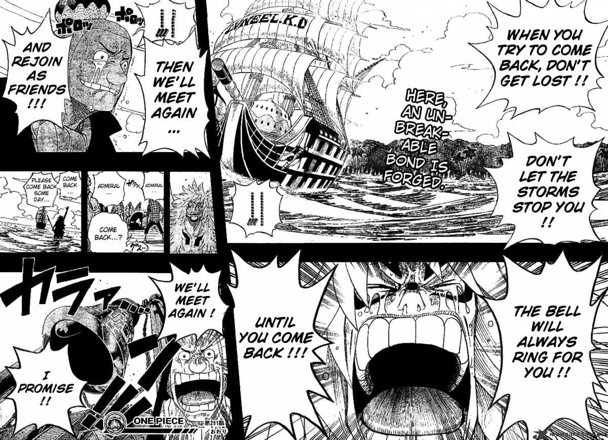 One Piece Chapter 291 : We Ll Be Here! page 18 - Mangakakalot