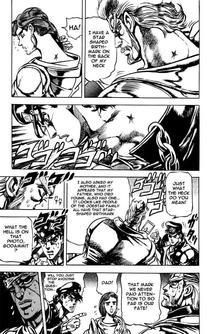 Jojo's Bizarre Adventure Vol.13 Chapter 117 : Those Who Carry The Mark Of The Star page 7 - 