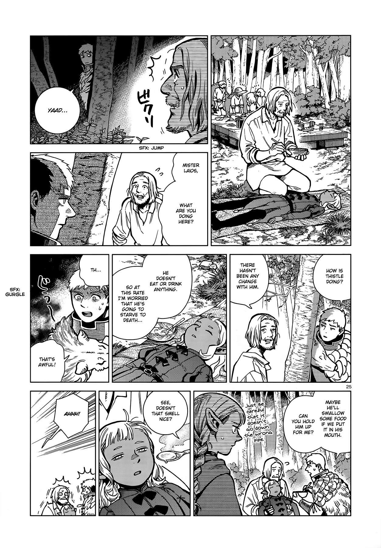 Dungeon Meshi Chapter 96: Falin Iv page 25 - Mangakakalot
