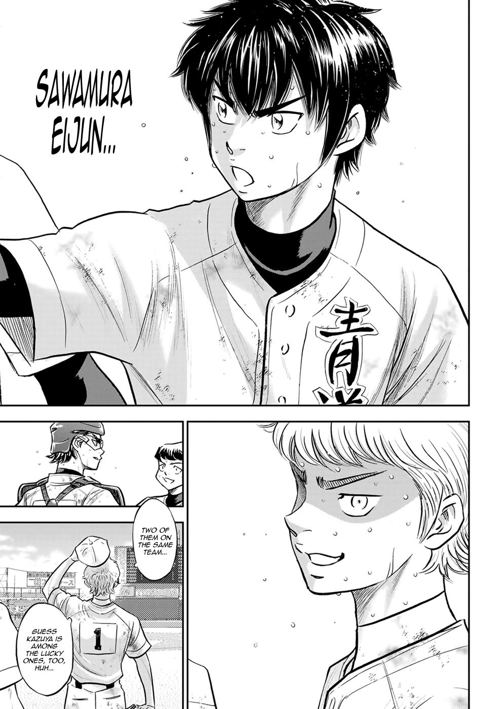 Read Daiya No A - Act Ii Chapter 296: What Makes An Ace - Manganelo