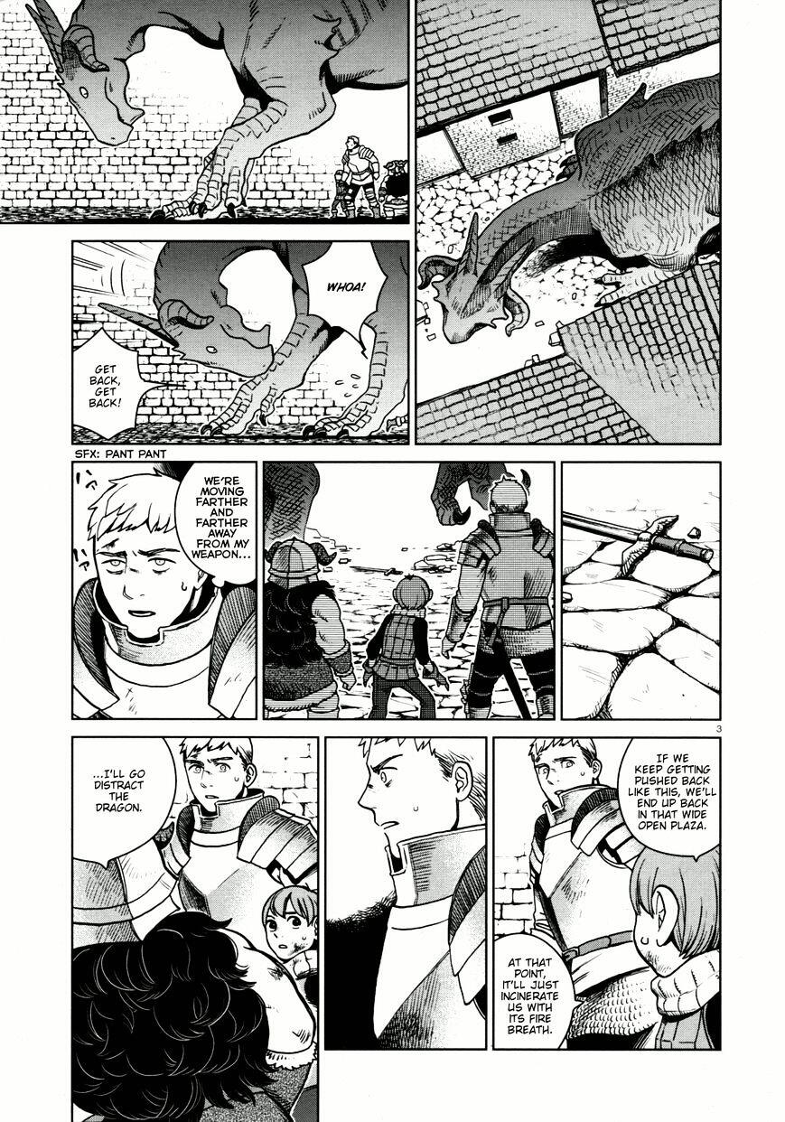 Dungeon Meshi Chapter 25 : Red Dragon Iii page 3 - Mangakakalot