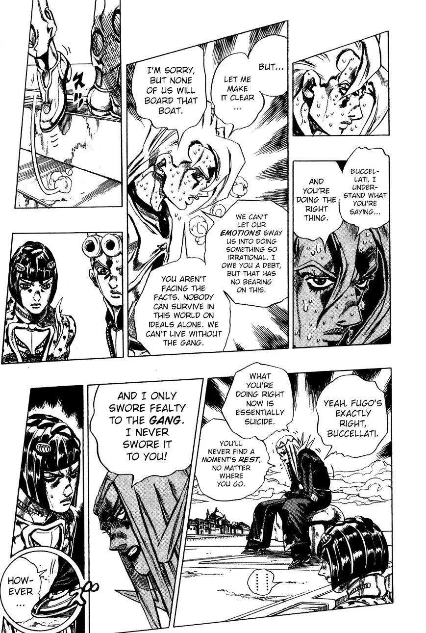 Jojo's Bizarre Adventure Vol.56 Chapter 523 : The Mystery Of King Crimson - Part 6 page 8 - 