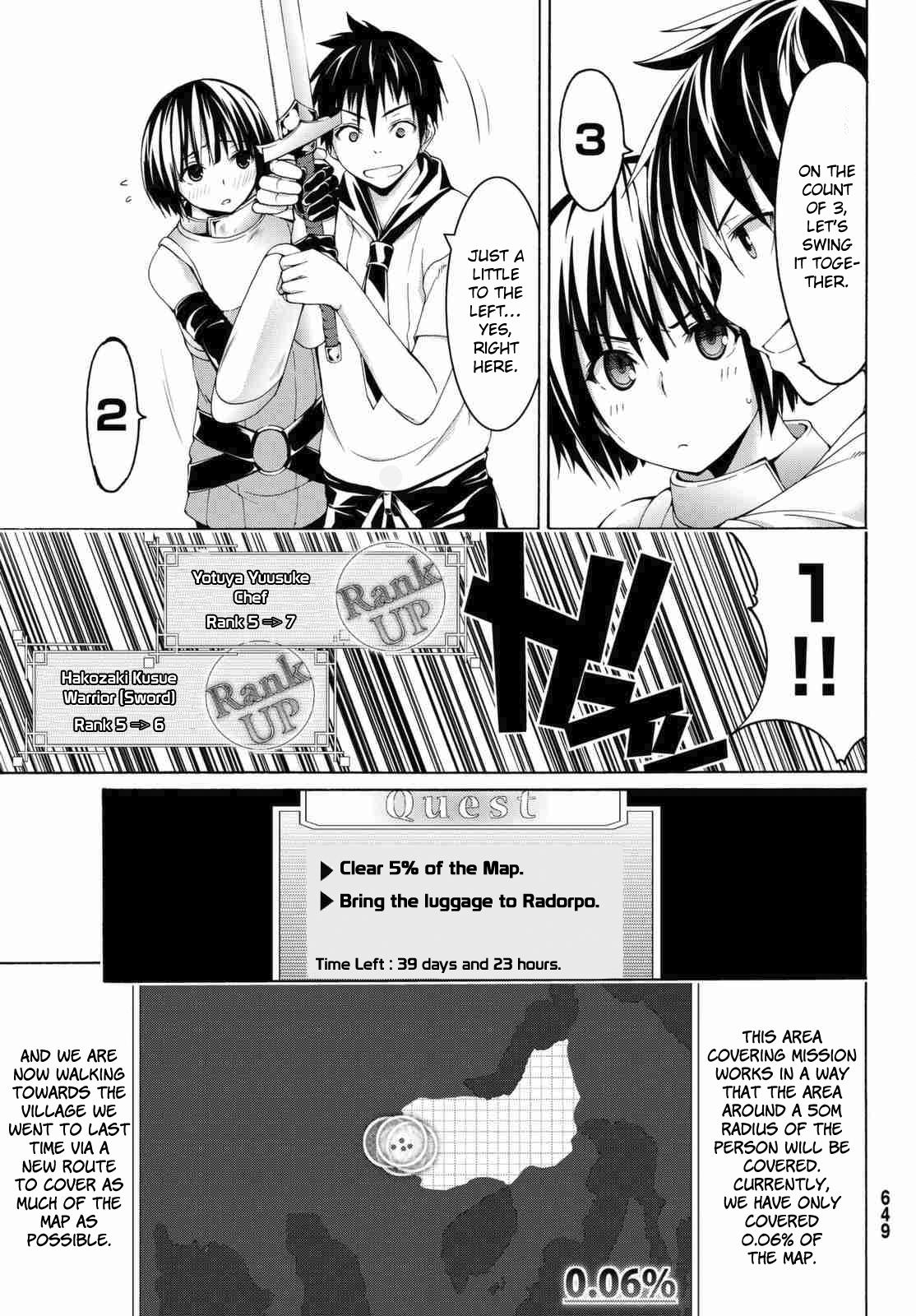 100-man no Inochi no Ue ni Ore wa Tatteiru Manga - Chapter 3.1