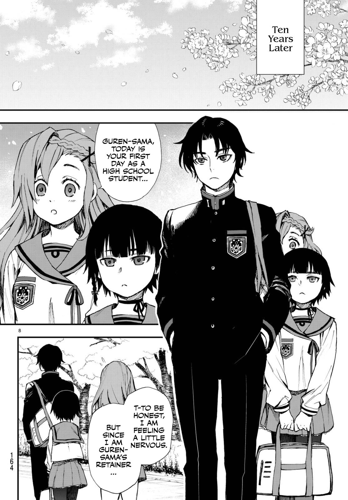 16 manga. Owari no Seraph Catastrophe Manga. Гурен ичиносе катастрофа в 16 лет.