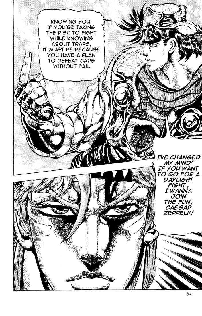 Jojo's Bizarre Adventure Vol.10 Chapter 89 : Caesar's Lonely Youth page 18 - 