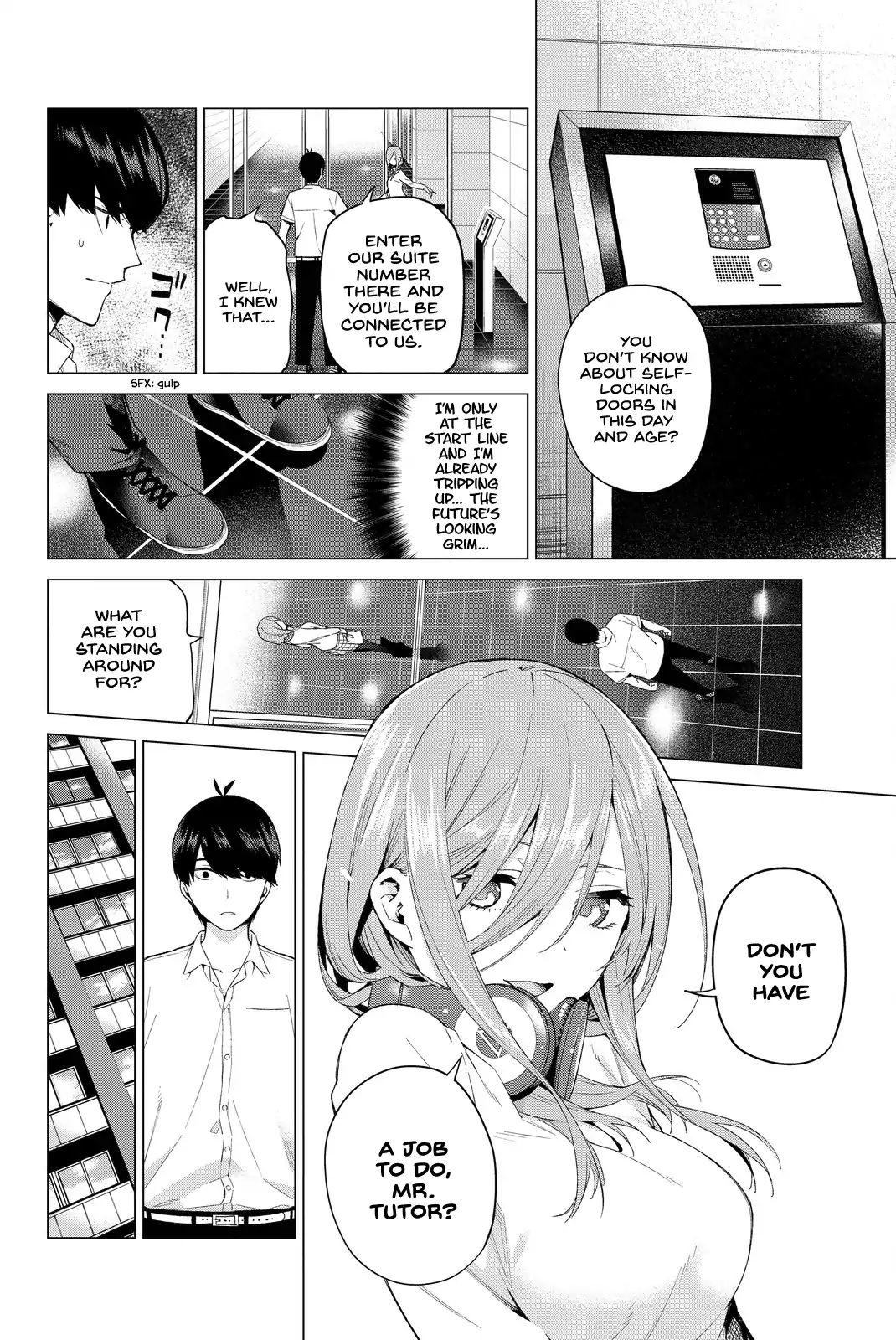 Read Go-Toubun No Hanayome Chapter 90: Chapter 90: A Certain Boy And I ② -  Manganelo