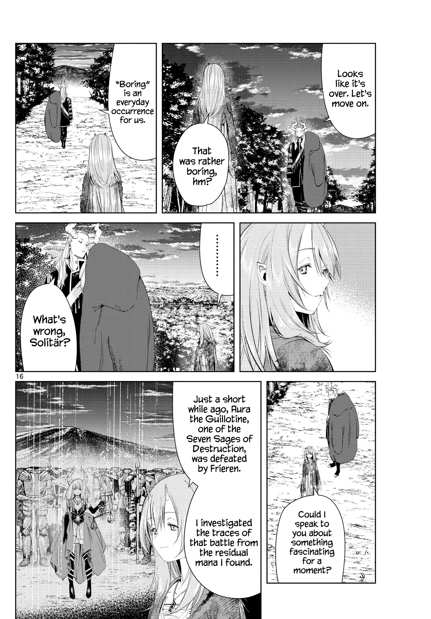 Sousou No Frieren Chapter 97: Observation page 16 - Mangakakalot