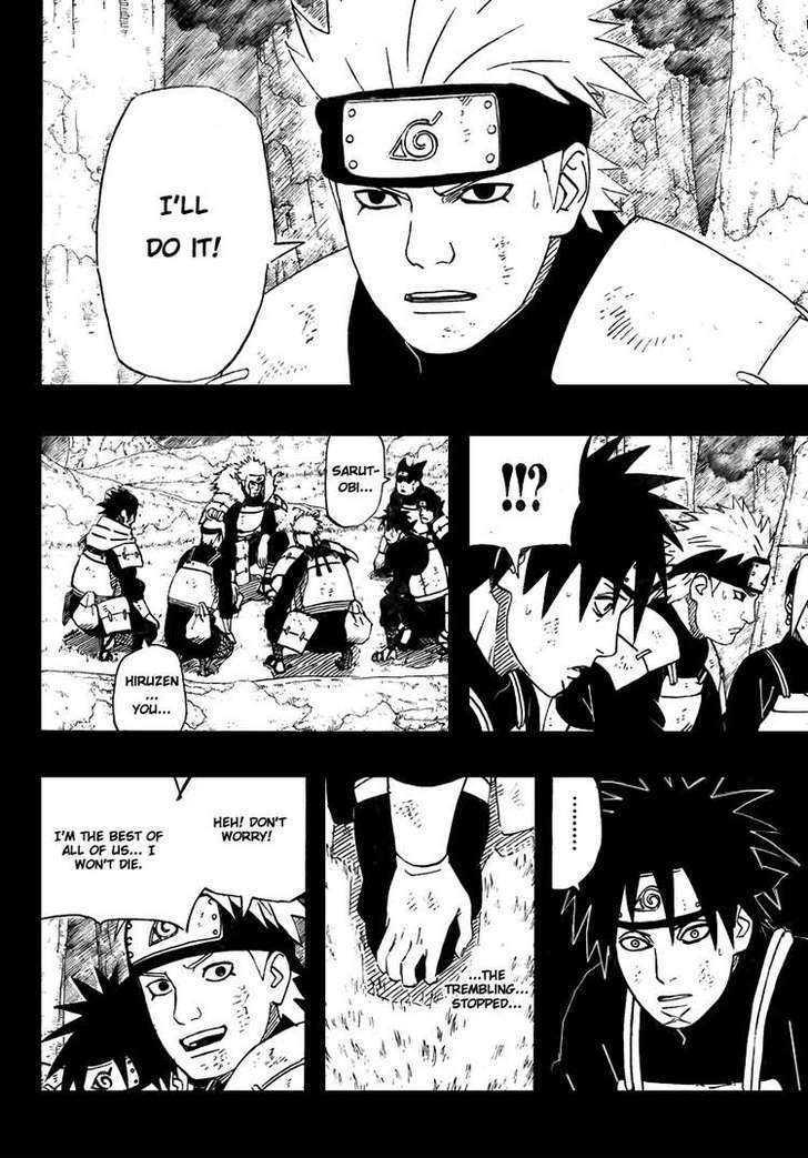 Naruto Vol.51 Chapter 481 : Danzo's Death!!  