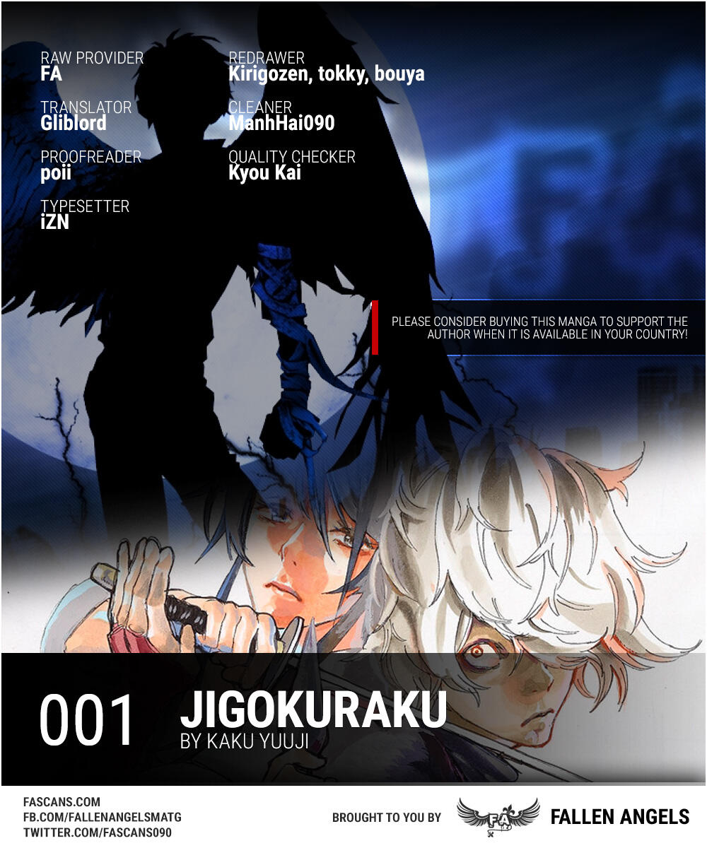 Hell's Paradise: Jigokuraku Chapter 1 page 1 - Mangakakalot