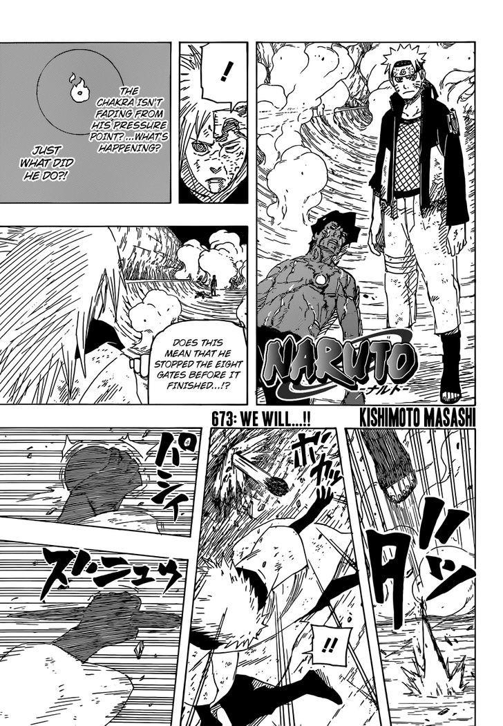Vol.70 Chapter 673 – We Will…!! | 1 page