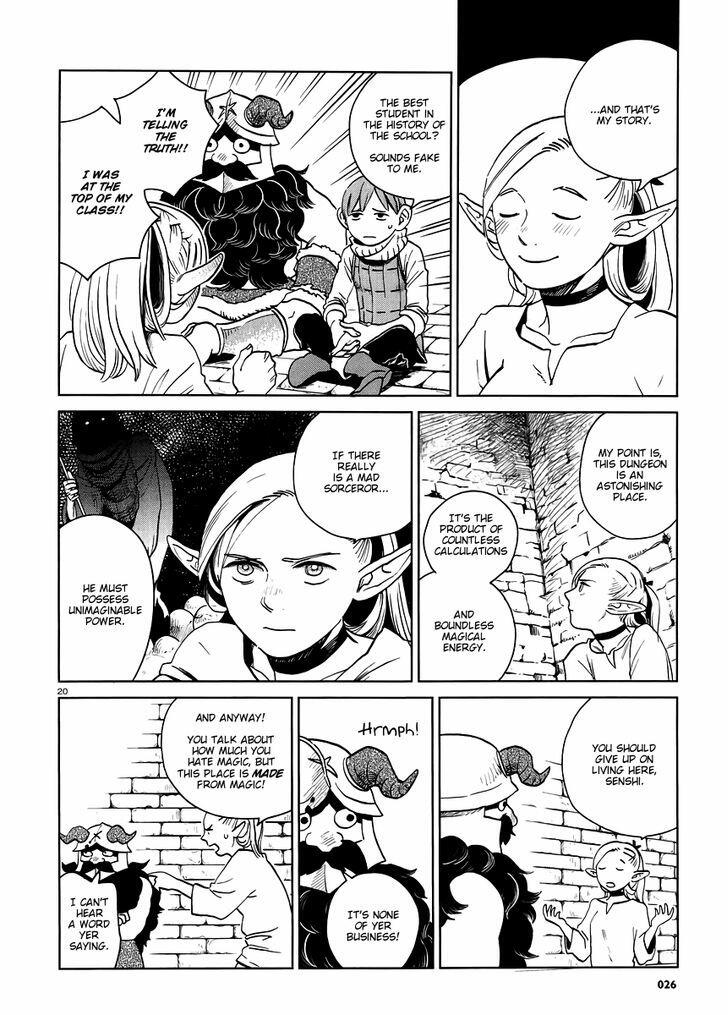 Dungeon Meshi Chapter 17 : Raspberries page 20 - Mangakakalot