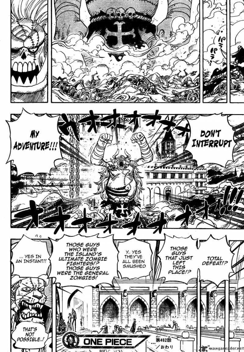 One Piece Chapter 462 : Oz S Adventure page 18 - Mangakakalot
