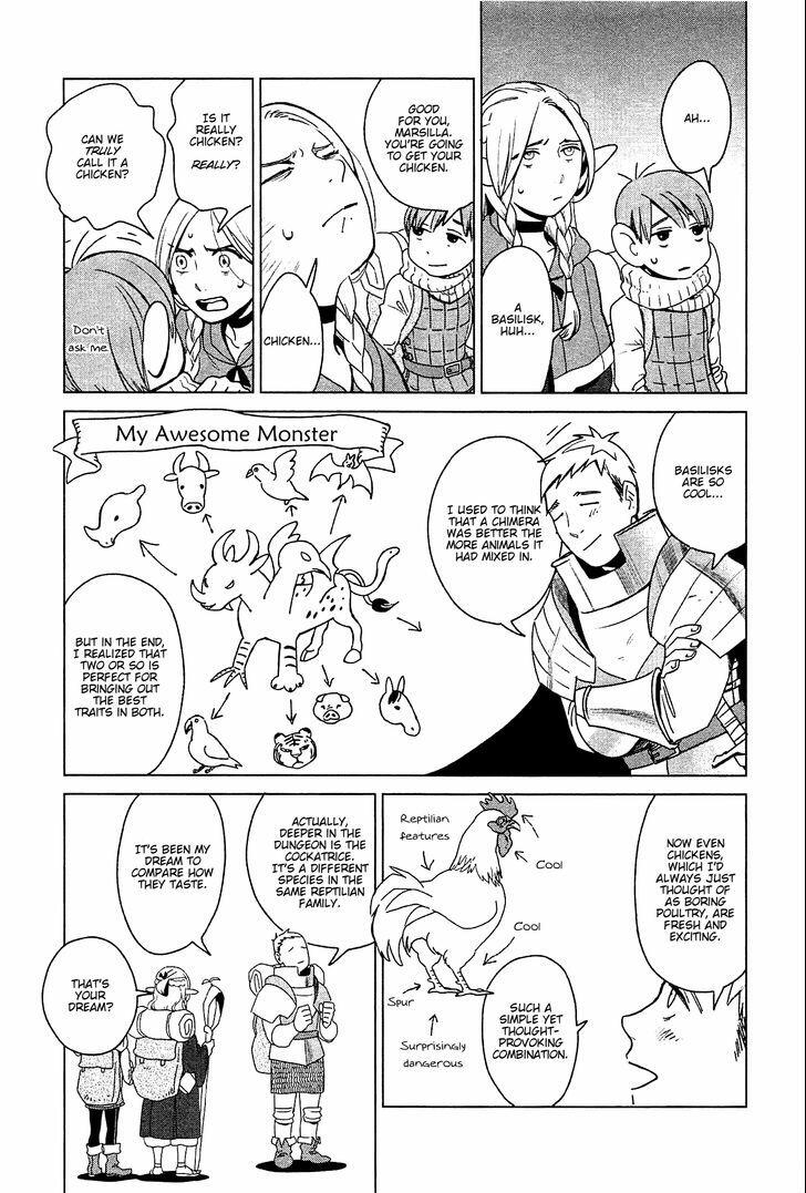 Dungeon Meshi Chapter 3 : Roast Basilisk page 7 - Mangakakalot