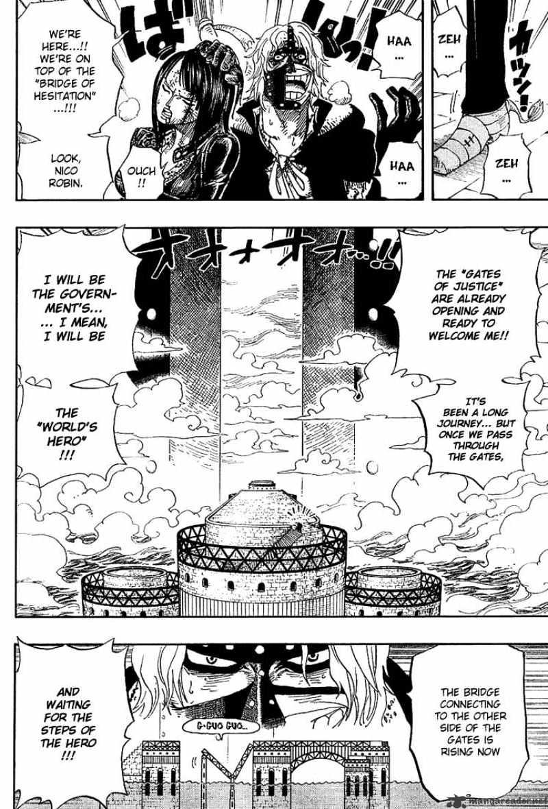 One Piece Chapter 416 : Zoro Vs Kaku page 4 - Mangakakalot