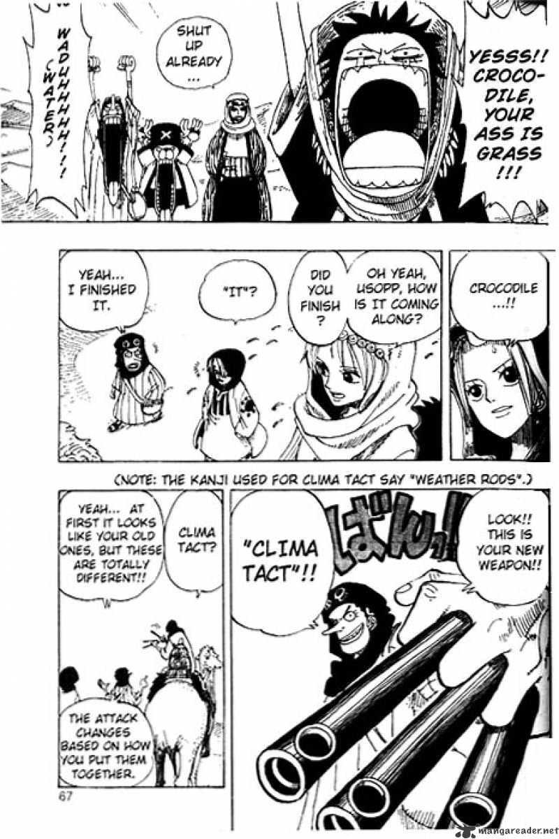 One Piece Chapter 168 : Rainbase, Town Of Dreams page 3 - Mangakakalot