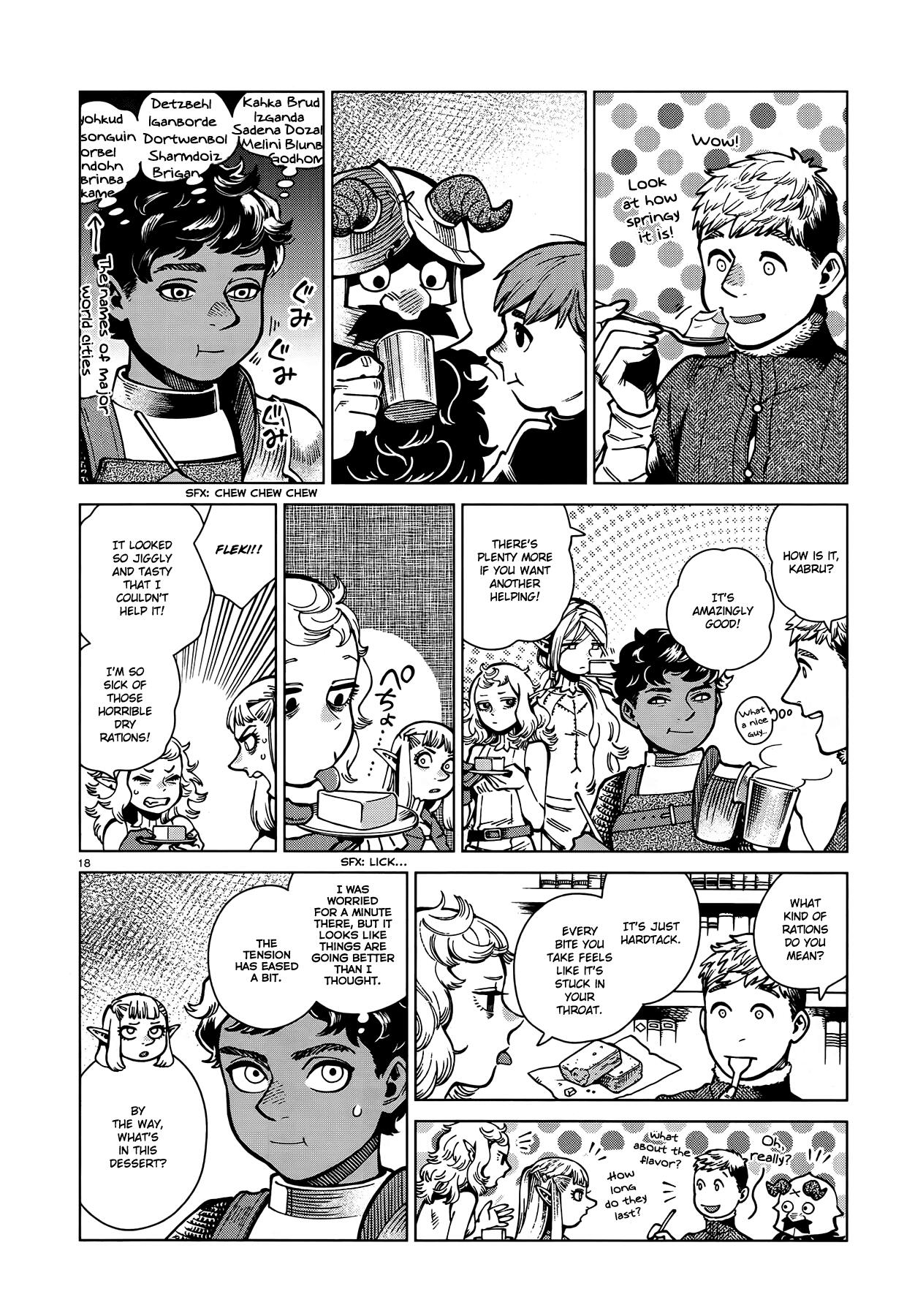 Dungeon Meshi Chapter 73 page 18 - Mangakakalot