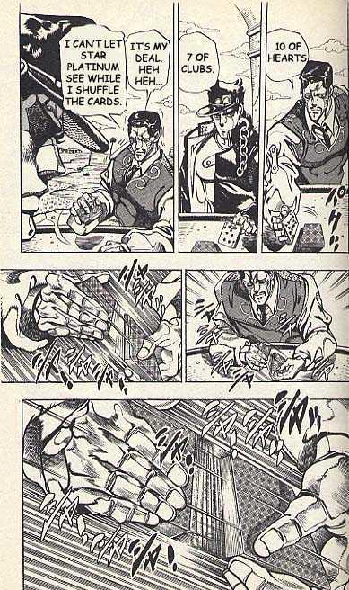 Jojo's Bizarre Adventure Vol.23 Chapter 214 : D'arby The Gambler Pt.4 page 5 - 