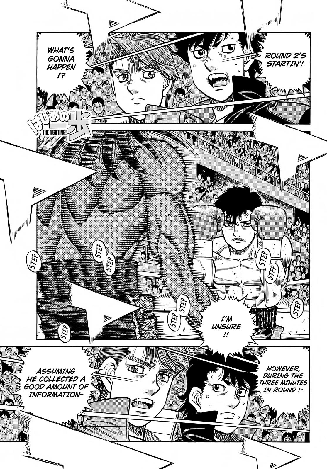 Read Hajime No Ippo Chapter 1439: Perfect Sparring - Manganelo