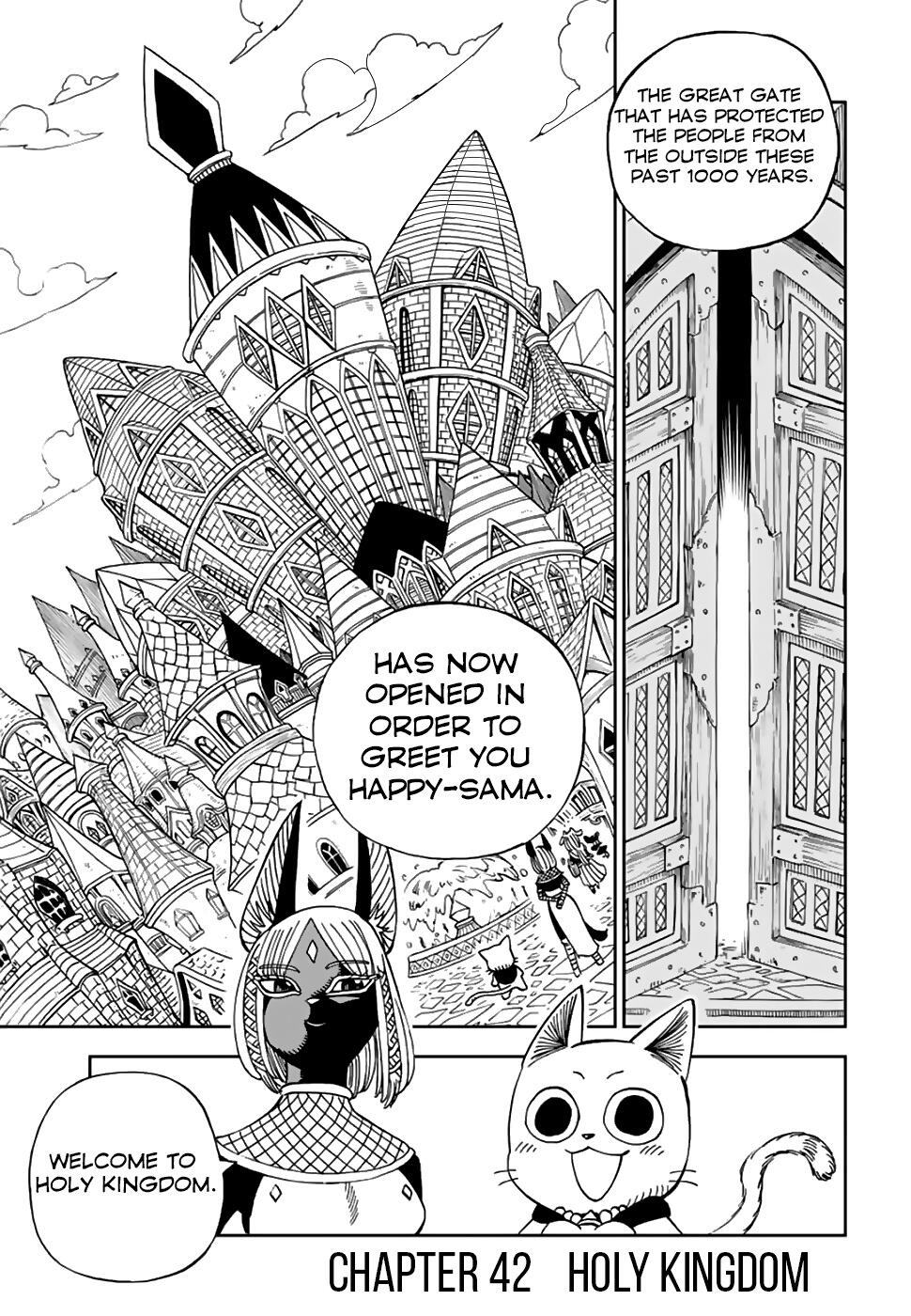 Read Fairy Tail Happy S Great Adventure Chapter 42 Holy Kingdom On Mangakakalot