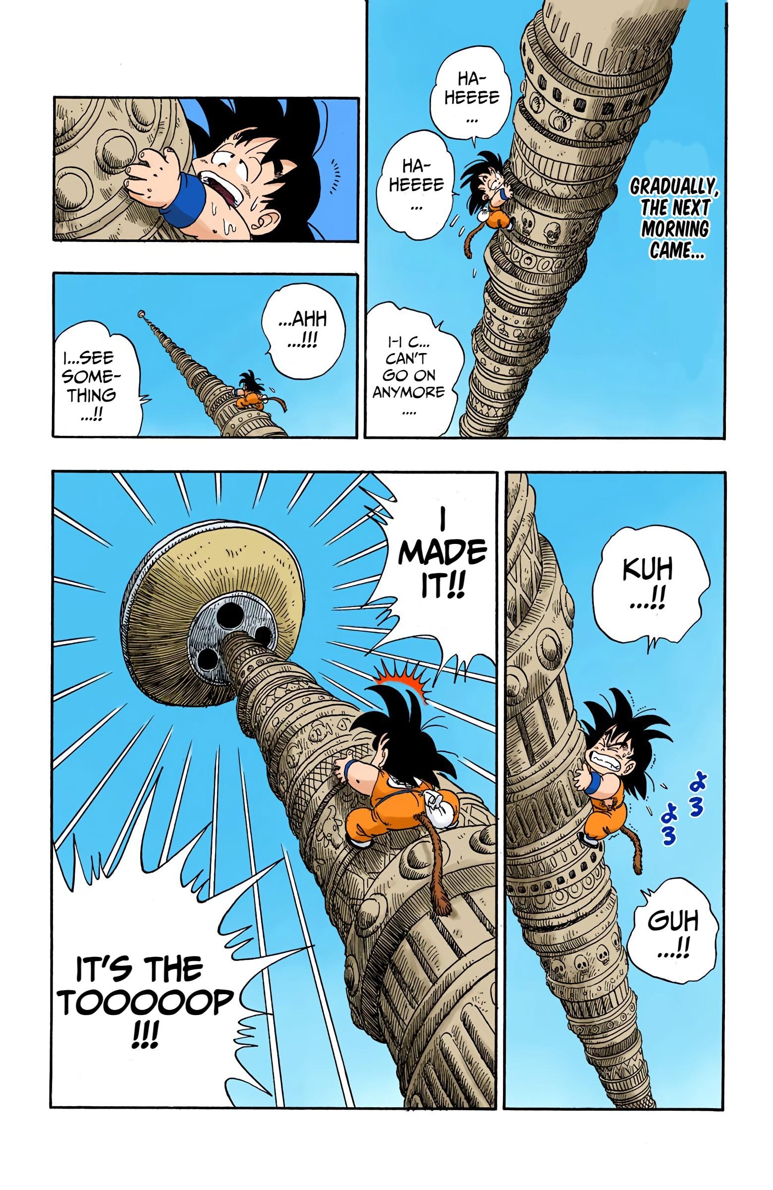 Dragon Ball - Full Color Edition Vol.7 Chapter 87: The Great Climb page 15 - Mangakakalot