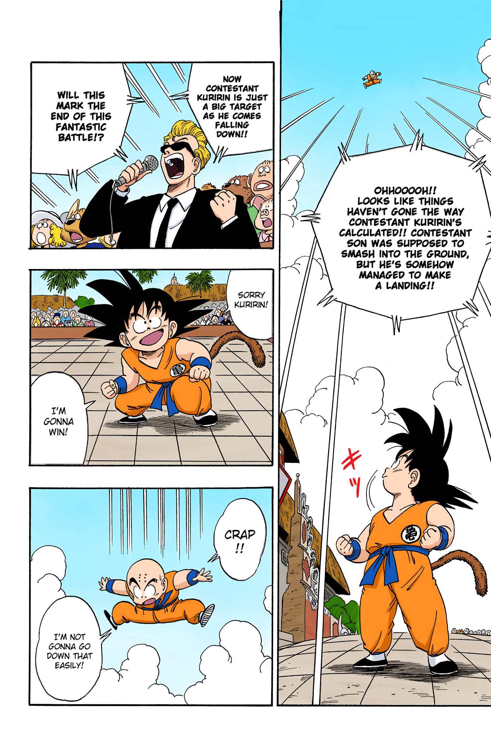 Dragon Ball - Full Color Edition Vol.11 Chapter 126: Goku Vs. Kuririn, Part 2 page 2 - Mangakakalot
