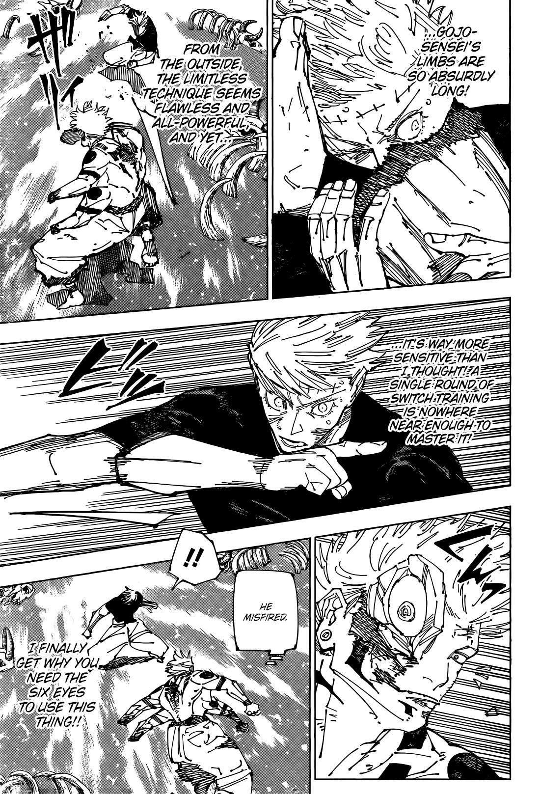 Jujutsu Kaisen Chapter 262.5: The Decisive Battle In The Uninhabited, Demon-Infested Shinjuku ㉞ page 6 - kaisenjujutsu.com