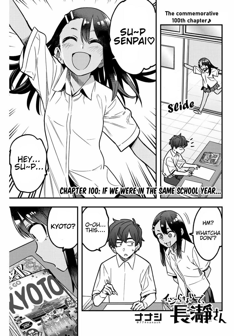 Don't Toy With Me, Miss Nagatoro, Chapter 116 - Don't Toy With Me, Miss  Nagatoro Manga Online