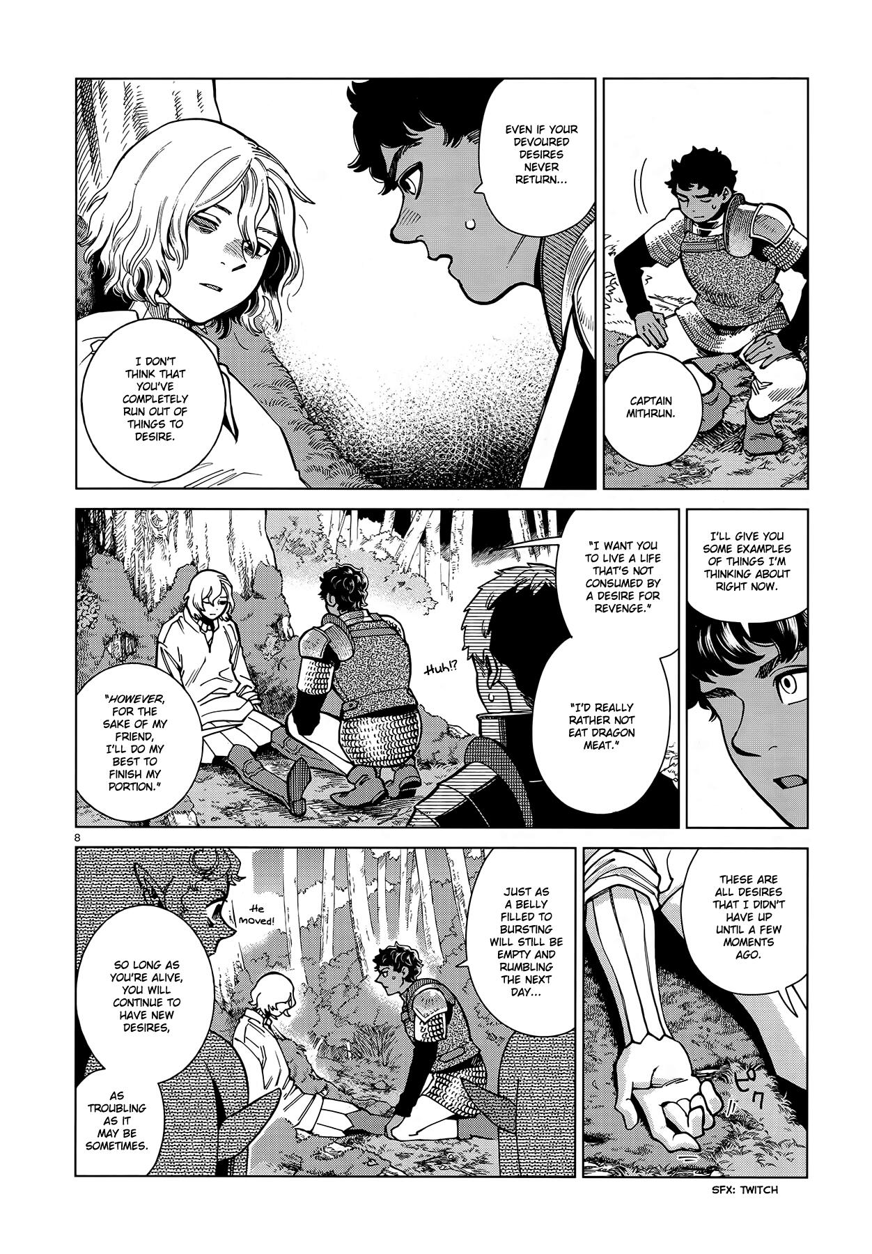 Dungeon Meshi Chapter 94: Falin Ii page 8 - Mangakakalot