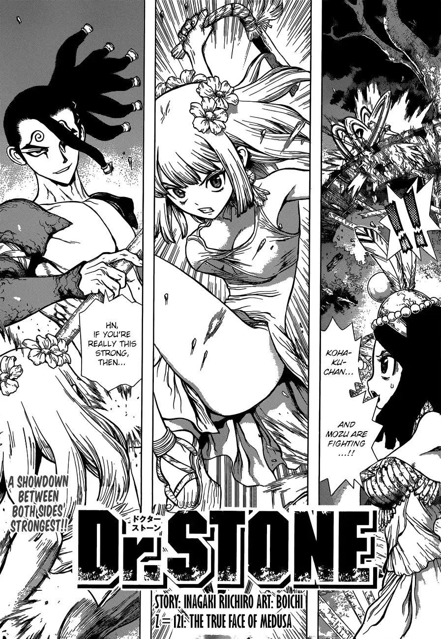 Read Dr Stone Chapter 121 The True Face Of Medusa On Mangakakalot