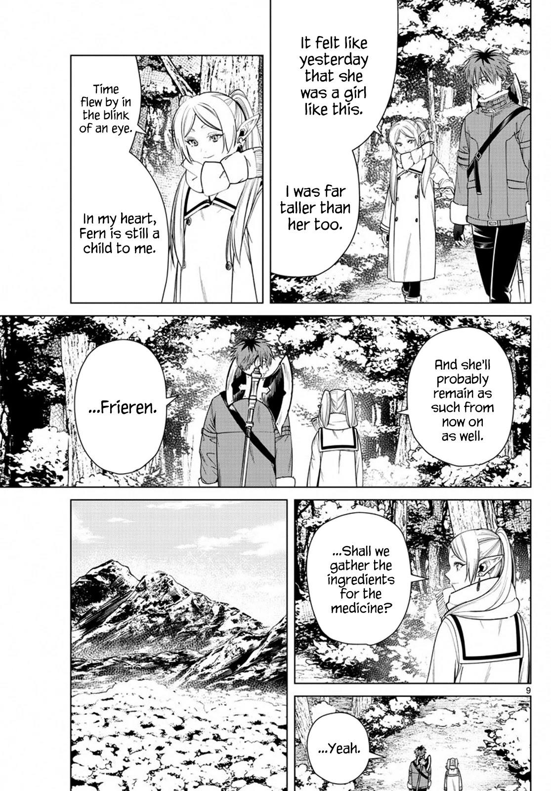 Sousou No Frieren Chapter 36: Emotional Support page 9 - Mangakakalot