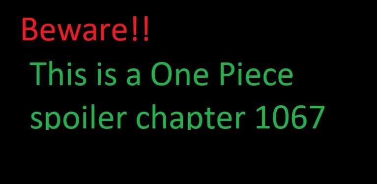 One Piece Chapter 1067 page 1 - Mangakakalot