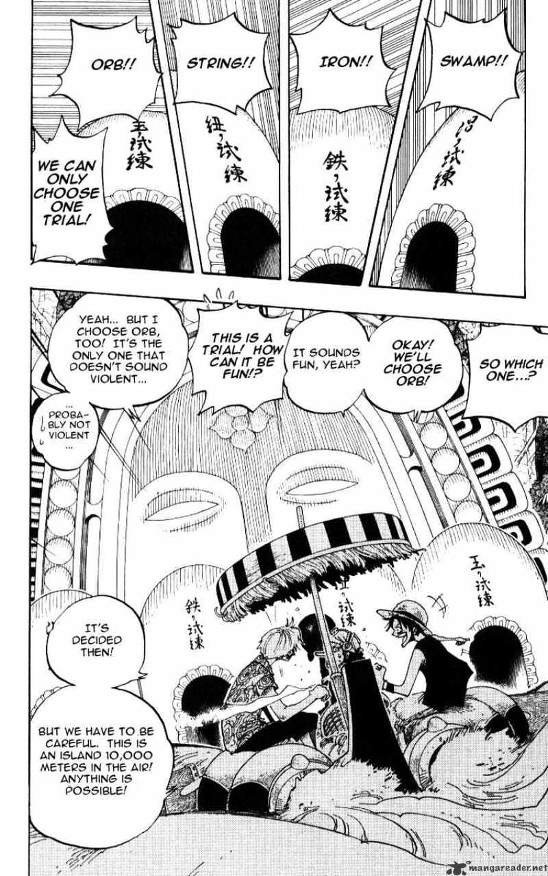 One Piece Chapter 246 : Priest Satori Of The Forest Of Illusions page 4 - Mangakakalot