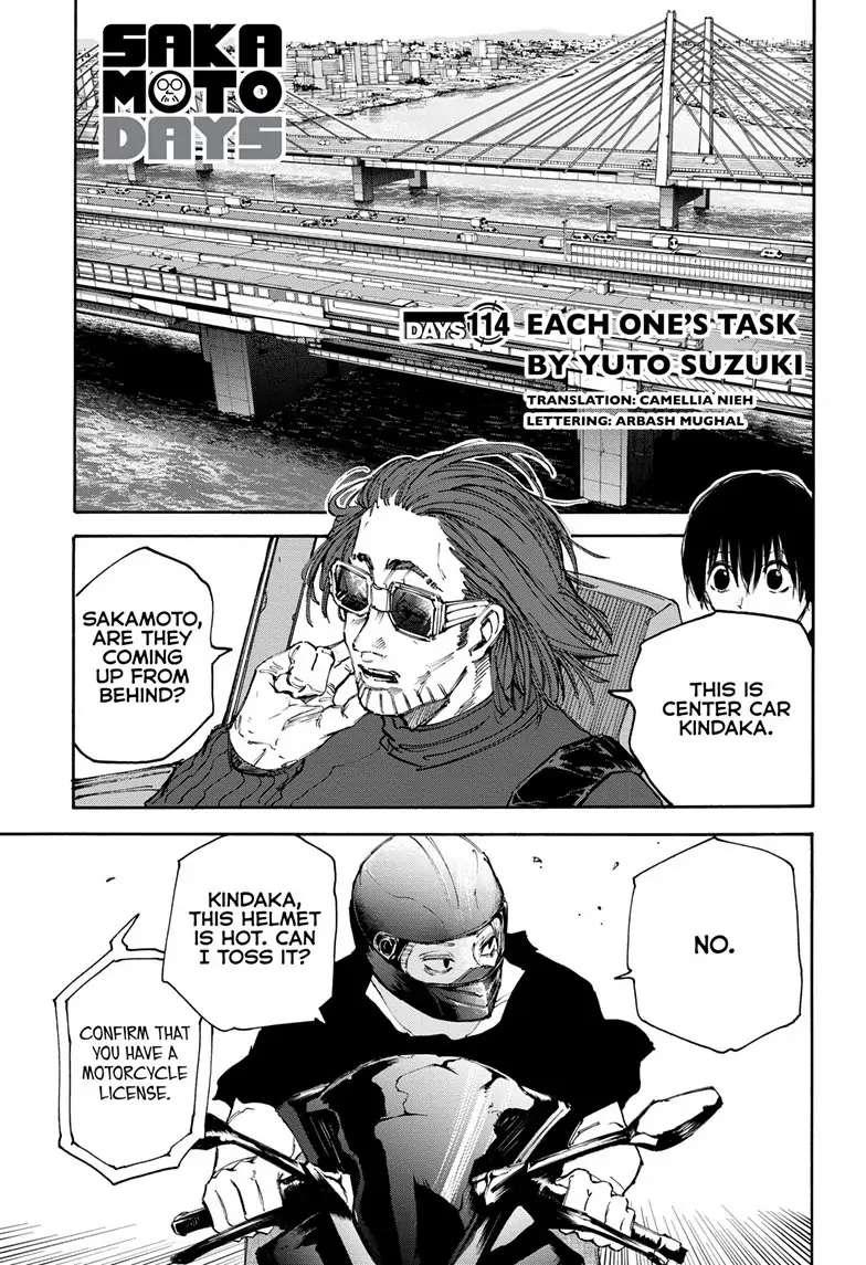 Sakamoto Days Chapter 114 page 2 - Mangakakalot