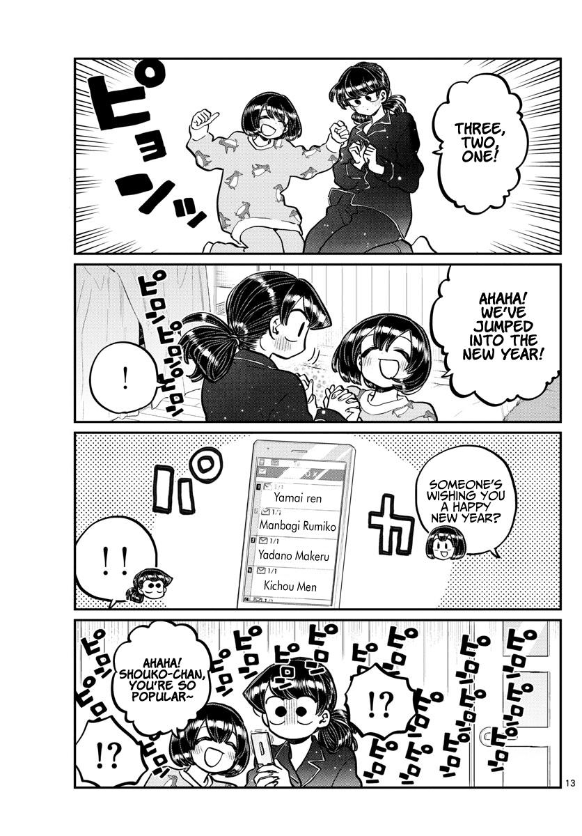 Komi-San Wa Komyushou Desu Chapter 273: Happy New Year page 3 - Mangakakalot
