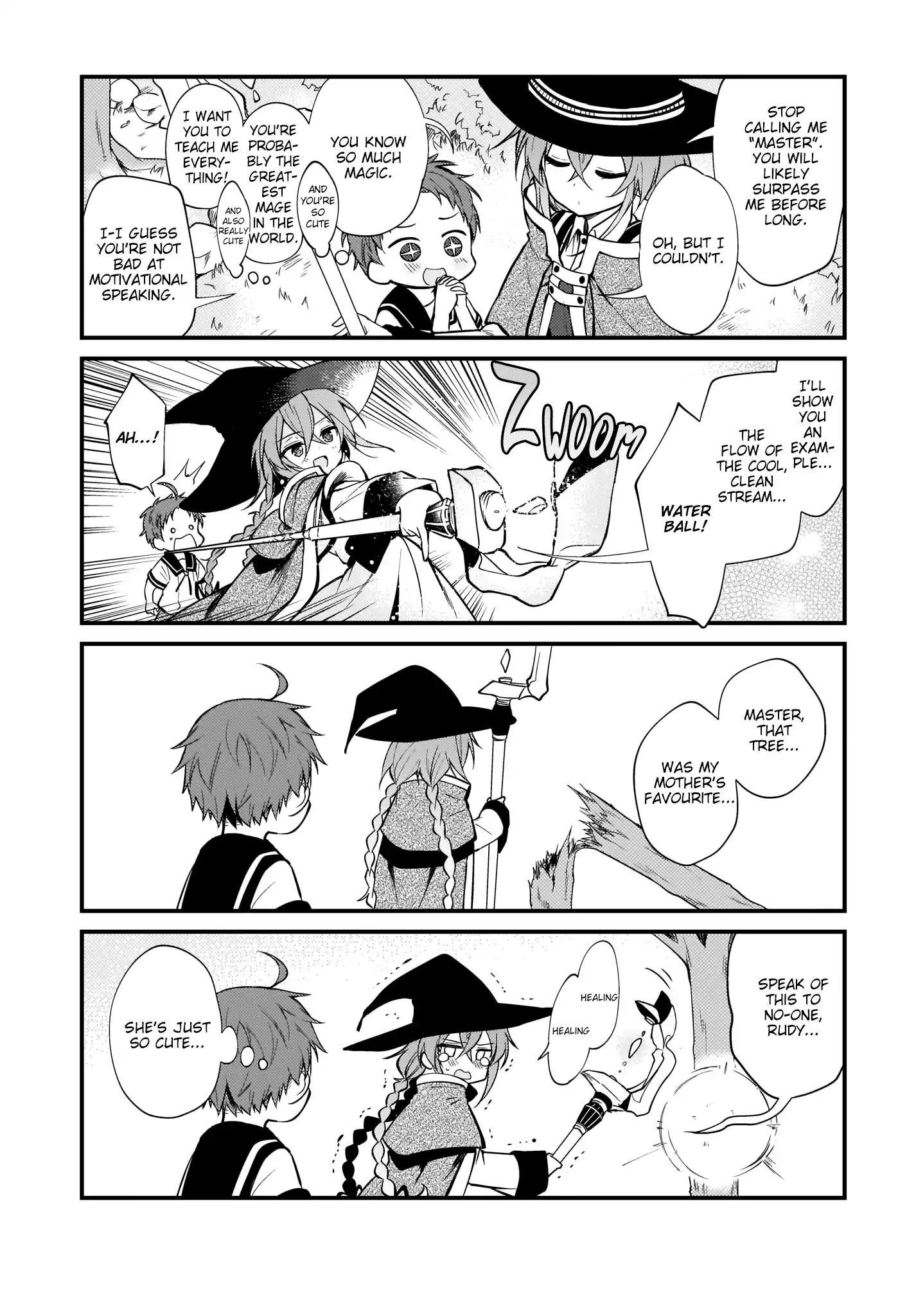 MUSHOKU TENSEI: EVEN IF IT'S A 4-KOMA, I'LL GET SERIOUS chapter-1 Page 9