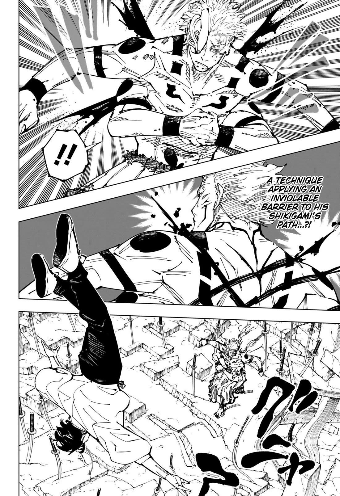 Jujutsu Kaisen Chapter 250: The Decisive Battle In The Uninhabited, Demon-Infested Shinjuku ㉒ page 5 - kaisenjujutsu.com