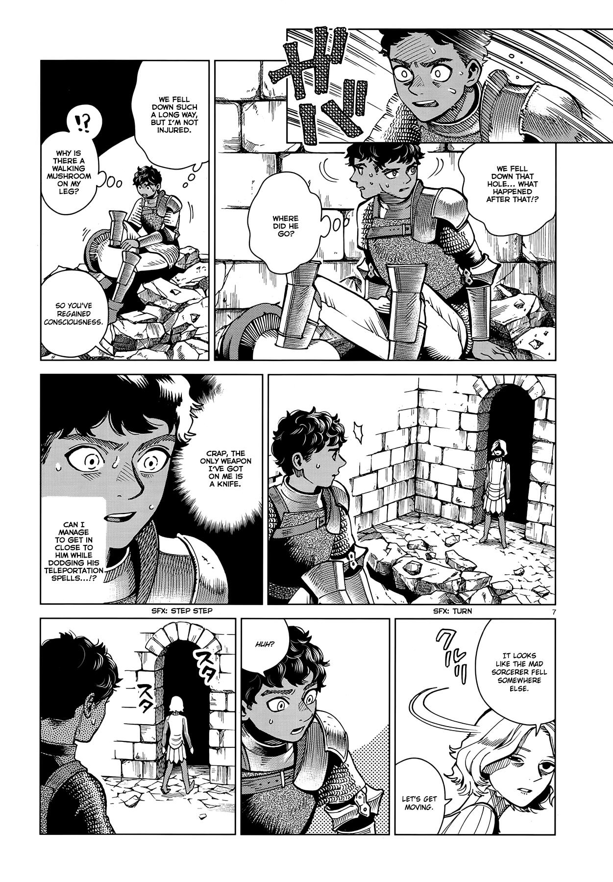 Dungeon Meshi Chapter 61: Roasted Walking Mushroom page 7 - Mangakakalot