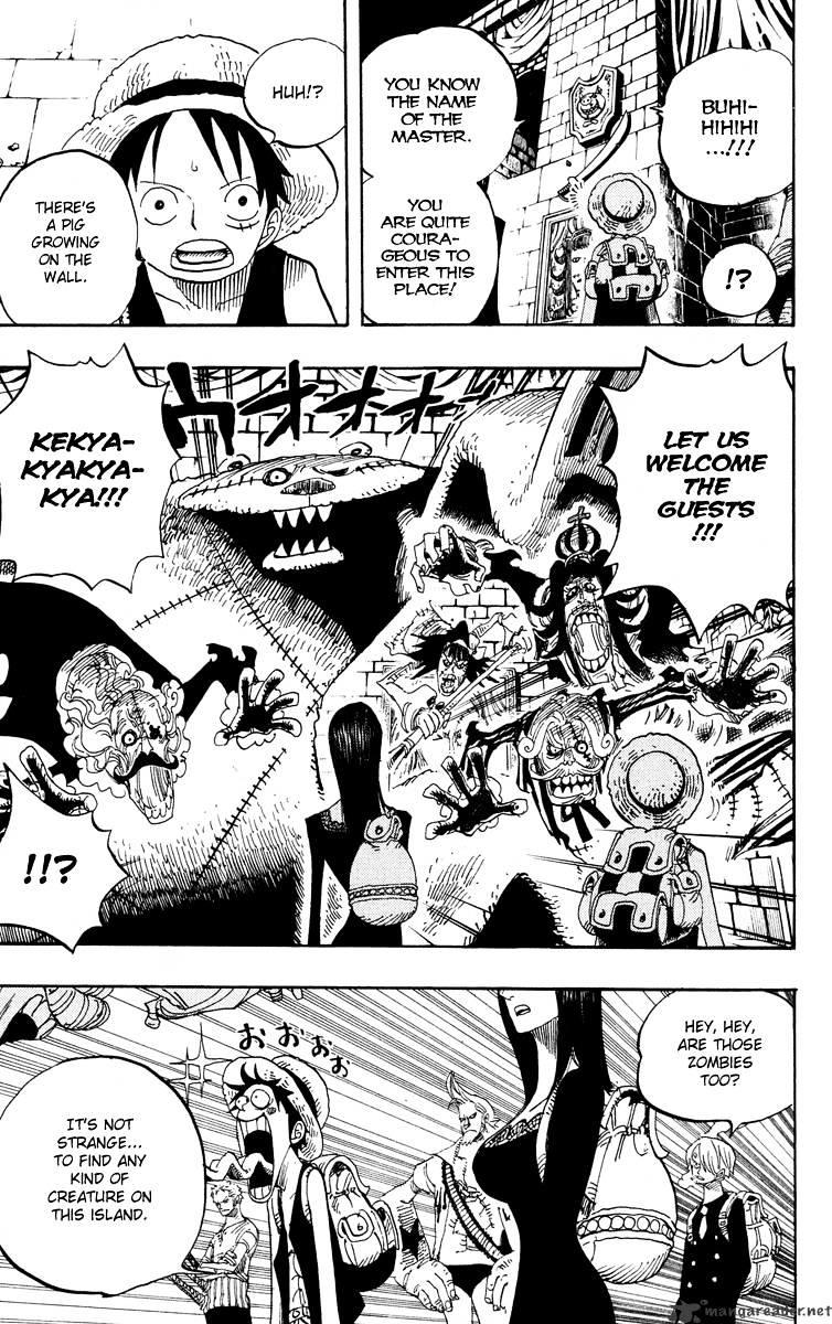 One Piece Chapter 450 : General Zombie Night page 18 - Mangakakalot
