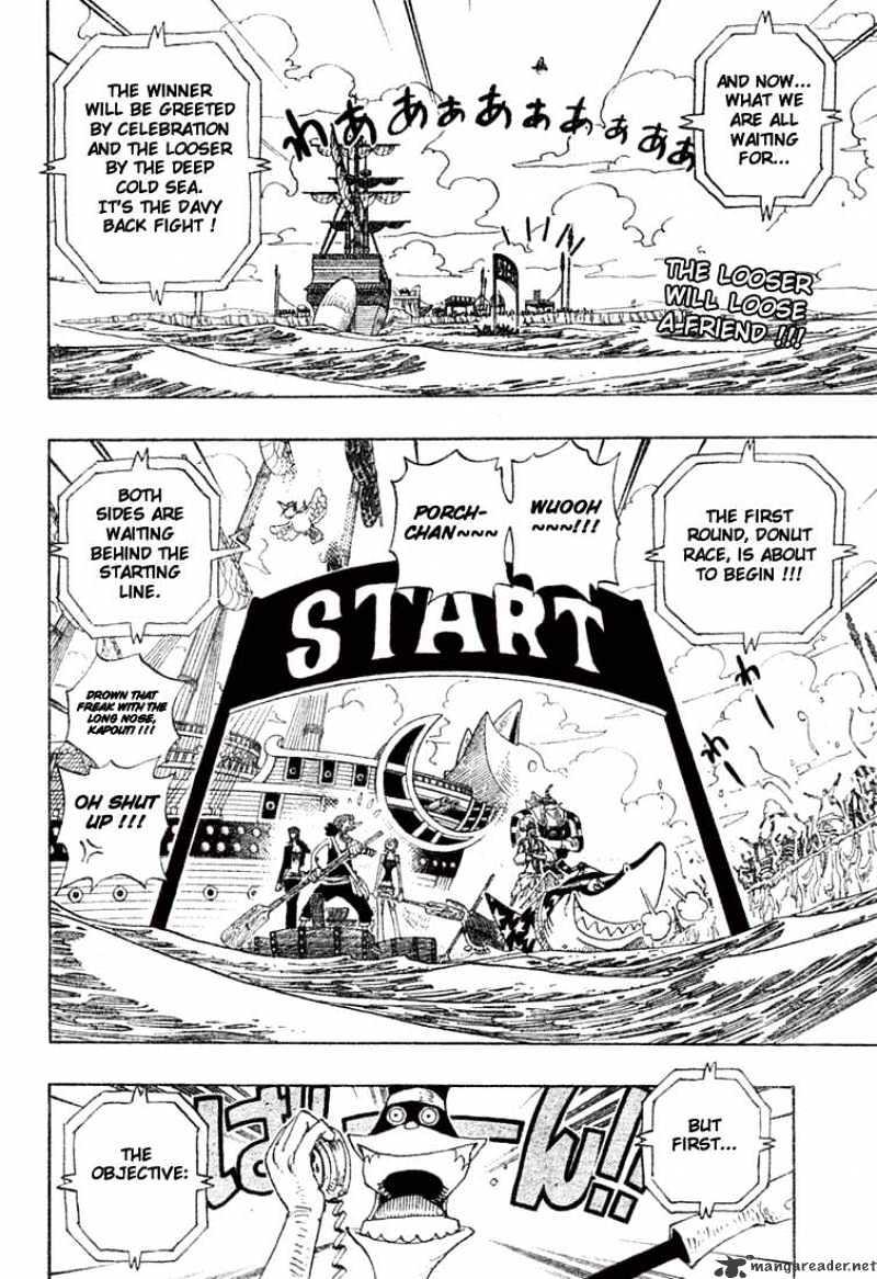 One Piece Chapter 307 : Ready~~~ Donut!!! page 2 - Mangakakalot